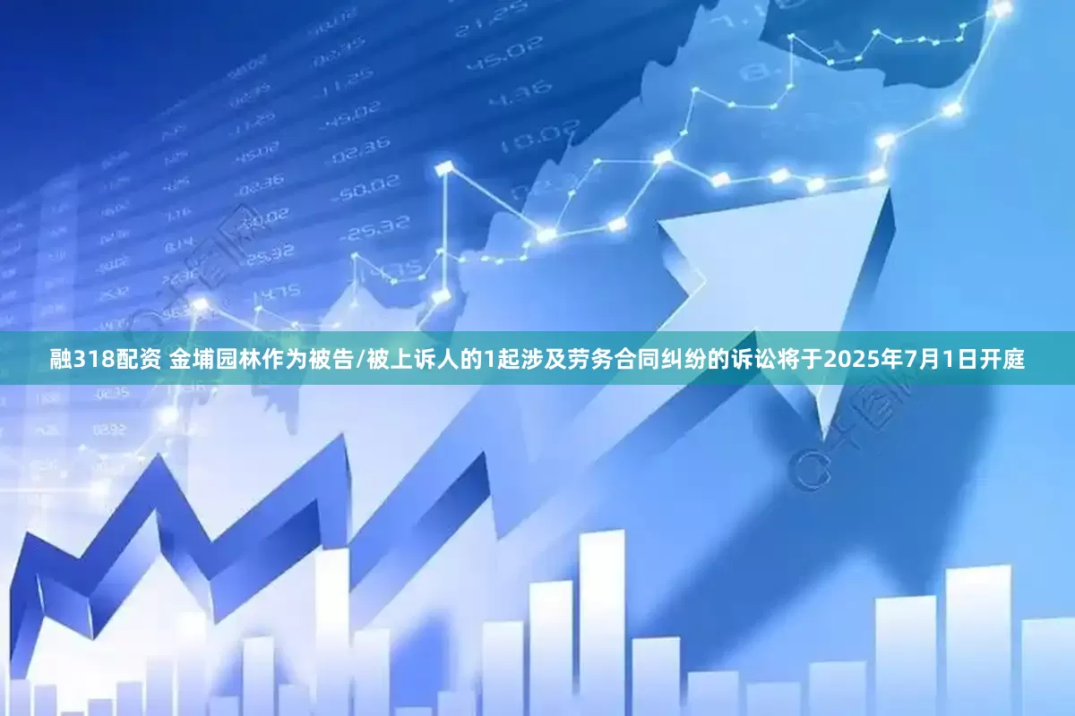 融318配资 金埔园林作为被告/被上诉人的1起涉及劳务合同纠纷的诉讼将于2025年7月1日开庭